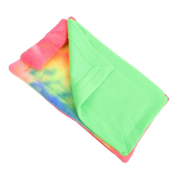 HOOWIFFY Cozy Soft Pet Sleeping Bag for Small Animals and Reptiles, Warm Comfortable Hideout Bed with Privacy