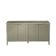 thumbnail image 5 of Modern Champagne Sideboard - 59" Storage Cabinet For Living, Dining, Kitchen, Entryway Decor In Kitchen Areas, 5 of 7