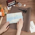 thumbnail image 3 of 47x15.7 Inch Binding Cloth Linen Cover Fabric Surface Cloth for Binding Upholstery Fabric for Protection DIY Crafts Scrapbooking Coffee diy, 3 of 6