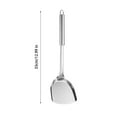 KCGYNP Stainless Steel Spatula Kitchen UtensilsRound Pipe Handle