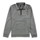 thumbnail image 1 of Tasso Elba - Suéter con cremallera de 1/4 para hombre, color gris, pequeño, 1 of 1