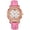 Hot Pink, variant on YZZZJZQL Women Watch Fashion Elegant Ladies Pu Leather Leather Waterproof Quartz Wristwatch Black
