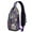 Paisley10, variant on Paisley Crossbody Sling Backpack for Men - Womens Fashion Sling Bag with Adjustable Shoulder Straps for Travel Hiking Chest Bag Daypack Anti-theft Purse