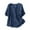 Navy, variant on LUOGENLI Female T-shirts for Womens Vintage Linen Blouse for Women Summer Thin V Neck Short Sleeve Shirt Casual Loose PulTop Vintage T-shirts for Women Graphic Tee Summer Clothes L