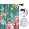 thumbnail image 4 of Blackout Kids Curtains,Pioneer Flower Floral Print Pattern Childrens Insulated Curtains Set Of 2,Bedroom Essentials,Toddler Room Decor 52"x63", 4 of 5