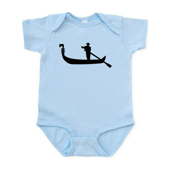 CafePress - Venice Gondola Infant Bodysuit - Baby Light Bodysuit, Size Newborn - 24 Months