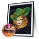thumbnail image 1 of Cuadros Decorativos Cuadros Decorativos Máscara Mujer DIY Diamante Pintura Parcial Forma Especial Ta Likrtyny embutido en tela, 1 of 8