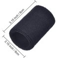 thumbnail image 3 of 6 Pack Wrist Sweatbands Tennis Wrist Bands Absorbent Sweatbands for Football Basketball Running Athletic Sports and Working Out, 3 of 5
