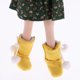 thumbnail image 3 of 1/6 de Botas de Nieve de Colorida de Moda para de de 30 Cm de Amarillo, 3 of 9