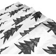 thumbnail image 3 of Coolnut Forest Fir Pattern Shower Curtain Waterproof Bathroom Fabric Shower Curtain Set with Hooks, 60x72 inches Home Decor, 3 of 6