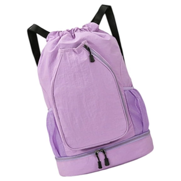 Extra Large Waterproof Gym Bag Sports Equipment Organizers Reinforced Carry Handle Practical Drawstring Backpack for Outdoor Activity Travel