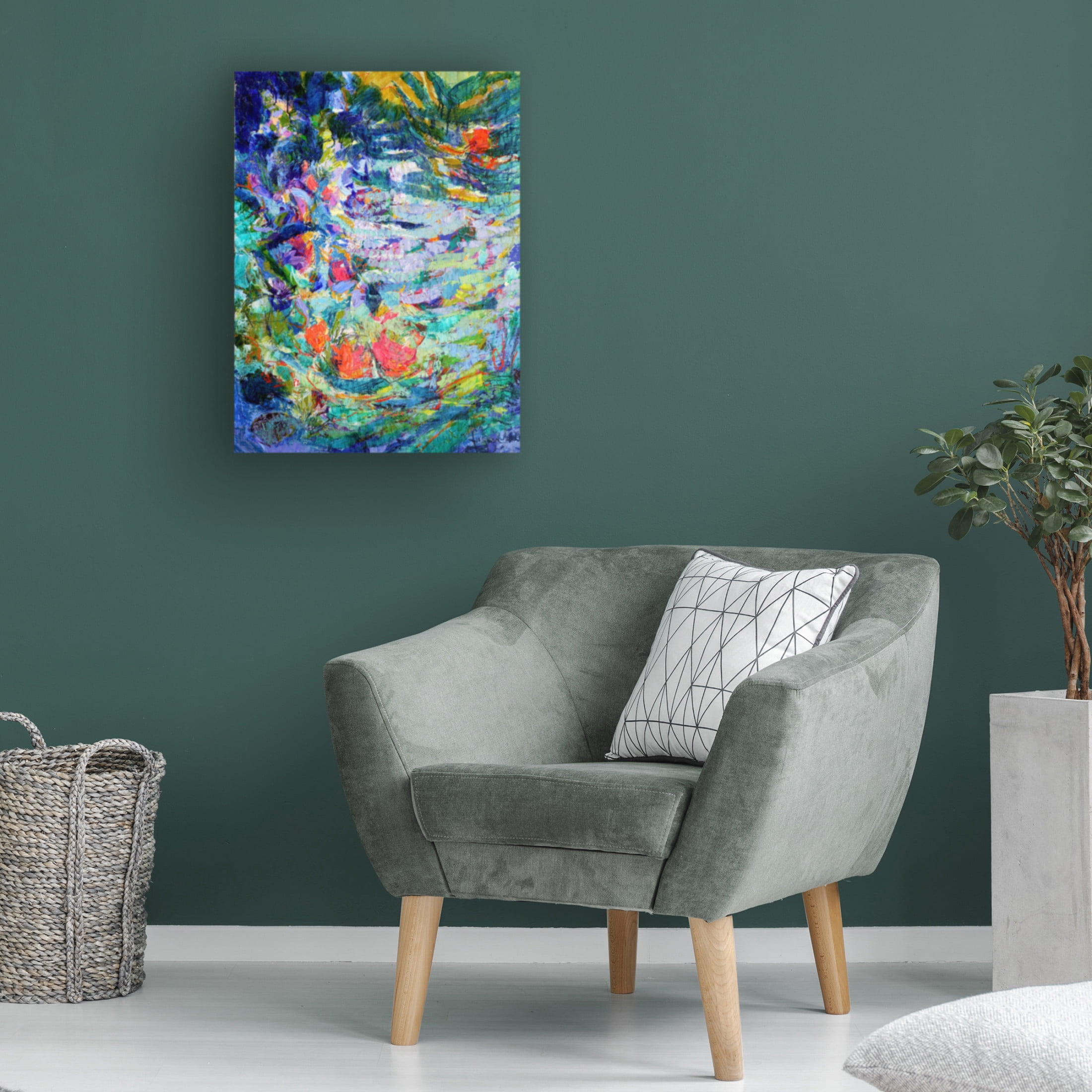 Canvas Wall Art - Dorothy Fagan ' Stirmineheart' Wall Art for Living Room, Bedroom, or Office D?cor by Trademark Fine Art - 24 x 32 Inches