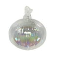 thumbnail image 5 of 4 Inch Clear Iridescent Onion Glass Christmas Ornament Decoration, 5 of 5