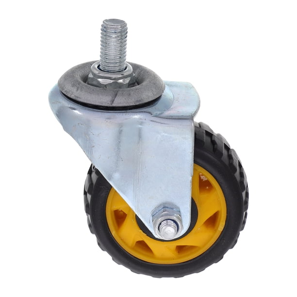 Rueda de Gato de Piso Rueda de Carro Hidráulico Reemplazo de Rueda Pieza de Rueda de Gato de Piso Conveniente Rueda de Reparación de Gato de Piso Pieza de Rueda Pequeña Accesorio de Gato de Piso