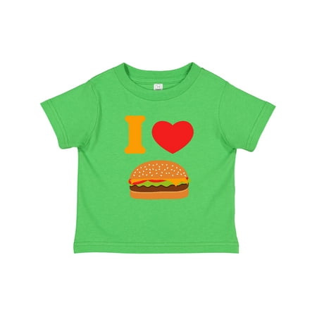 

Inktastic I Love Cheeseburgers Gift Toddler Boy or Toddler Girl T-Shirt