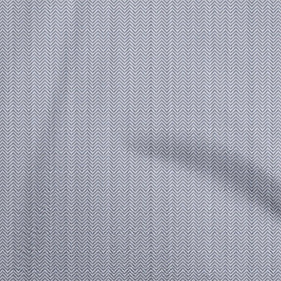 oneOone Cotton Jersey Dark Blue Fabric Chevron Quilting Supplies Print Sewing Fabric By The Yard 58 Inch Wide