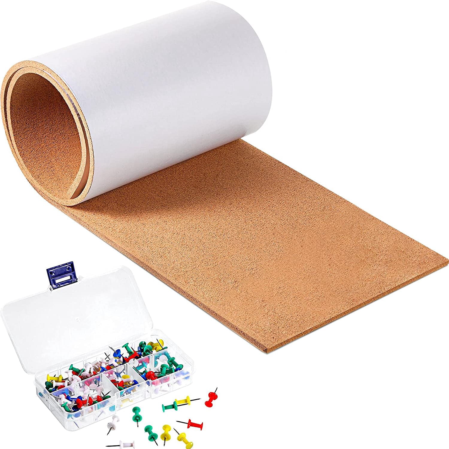 Cork Board Roll 8 Mm Thick 60 X 12 Inch Self Adhesive Cork Bulletin Cork Board Roll 8 Mm Thick 60 X 12 Inch Self Adhesive Cork Bulletin