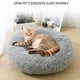 thumbnail image 4 of Cama Jacenvly para perros pequeños, medianos y grandes (oferta del Día de la Madre). Cómoda perrera de felpa para perros, arena para mascotas, cama para dormir profundamente con arena de PV., 4 of 5