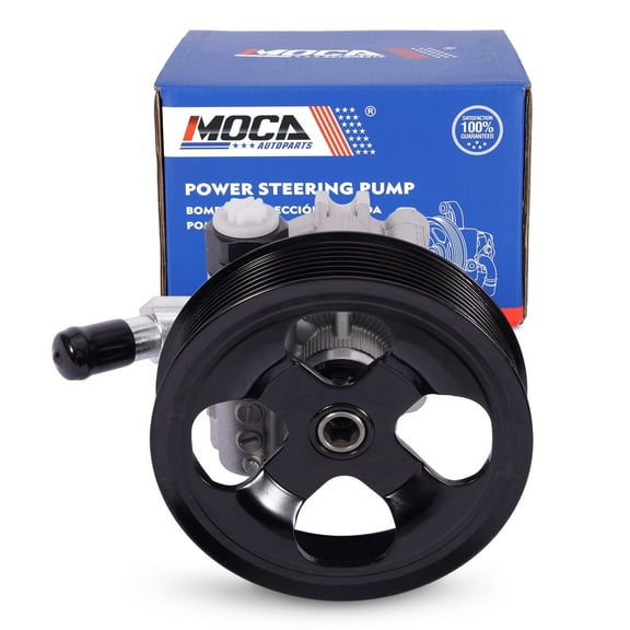 MOCA AUTOPARTS Power Steering Pump w/ Pulley Fit for 2014-2019 Toyota Tundra 4.6L & 2007-2021 Toyota Tundra 5.7L