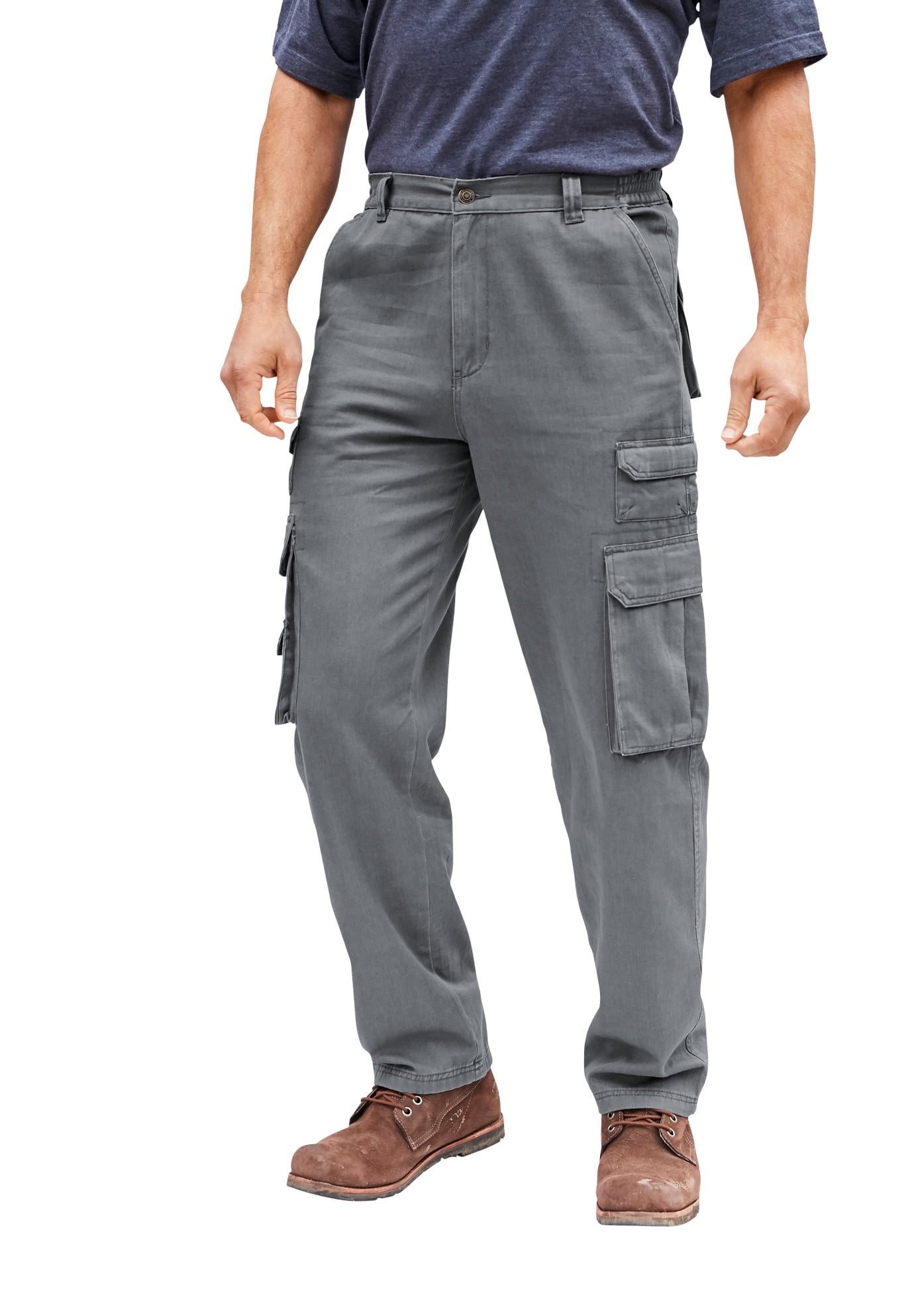 men's stacked cargo pants