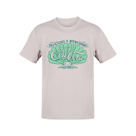 Coca-Cola Official Licensed Enjoy Fountain Retro Sign Women's T-shirt