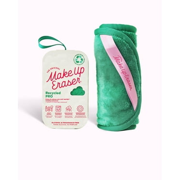 The Original MakeUp Eraser PRO, Effortlessly Remove All Makeup Using Only Water, Including Waterproof Mascara, Eyeliner, Foundation, Lipstick, Sunscreen, and More! Green, 1ct.