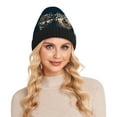 thumbnail image 4 of joogoo Cool Wolf Beanie Hats Men Women Cuffed Skull Cap Winter Warm Knit Thick Beanies, 4 of 7