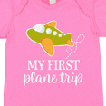 thumbnail image 4 of Inktastic My First Plane Trip Airplane Travel Boys or Girls Baby Bodysuit, 4 of 5