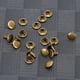 thumbnail image 3 of Twinmattress Remaches de Cobre Remache Lateral de Artesanía en Cuero Tapones de Rosca Remache de Doble Mano Sujetadores de Pasador de Doble Cara Remache Artesanal ANGGREK Otros, 3 of 8