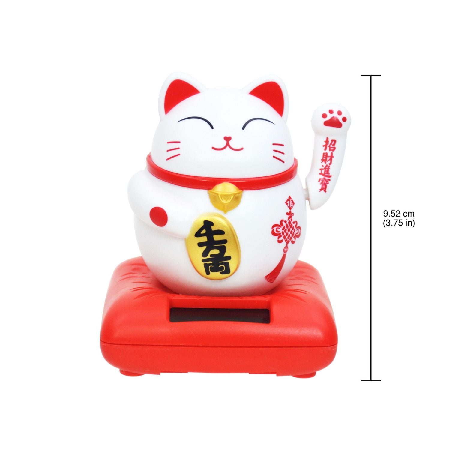 Chat chanceux Solaire