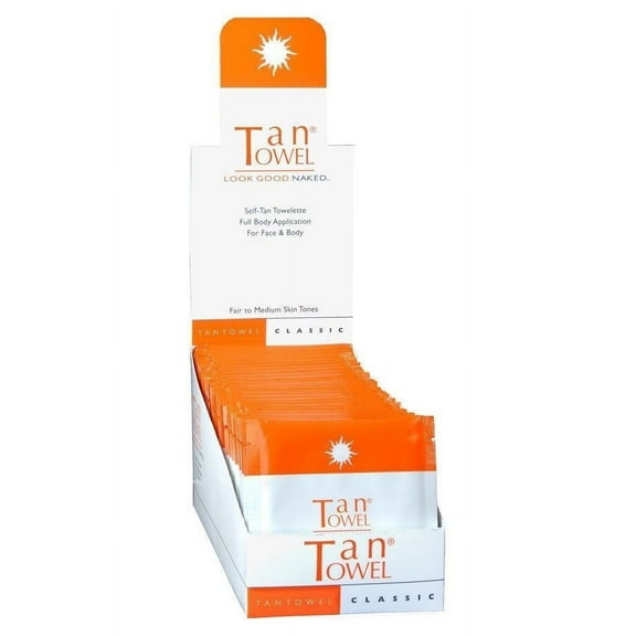 Tan Towels Full body Classic 50 Pack