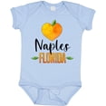 thumbnail image 3 of Inktastic Naples Florida Orange in Heart Boys or Girls Baby Bodysuit, 3 of 5