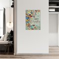 thumbnail image 4 of Butterfly Wall Art Colorful Butterfly Pictures Wall Decor Butterfly Painting Just Breathe Canvas Prints Modern Artwork Framed Home Decoration for Bathroom Bedroom Living Room Office 12''x16'', 4 of 12