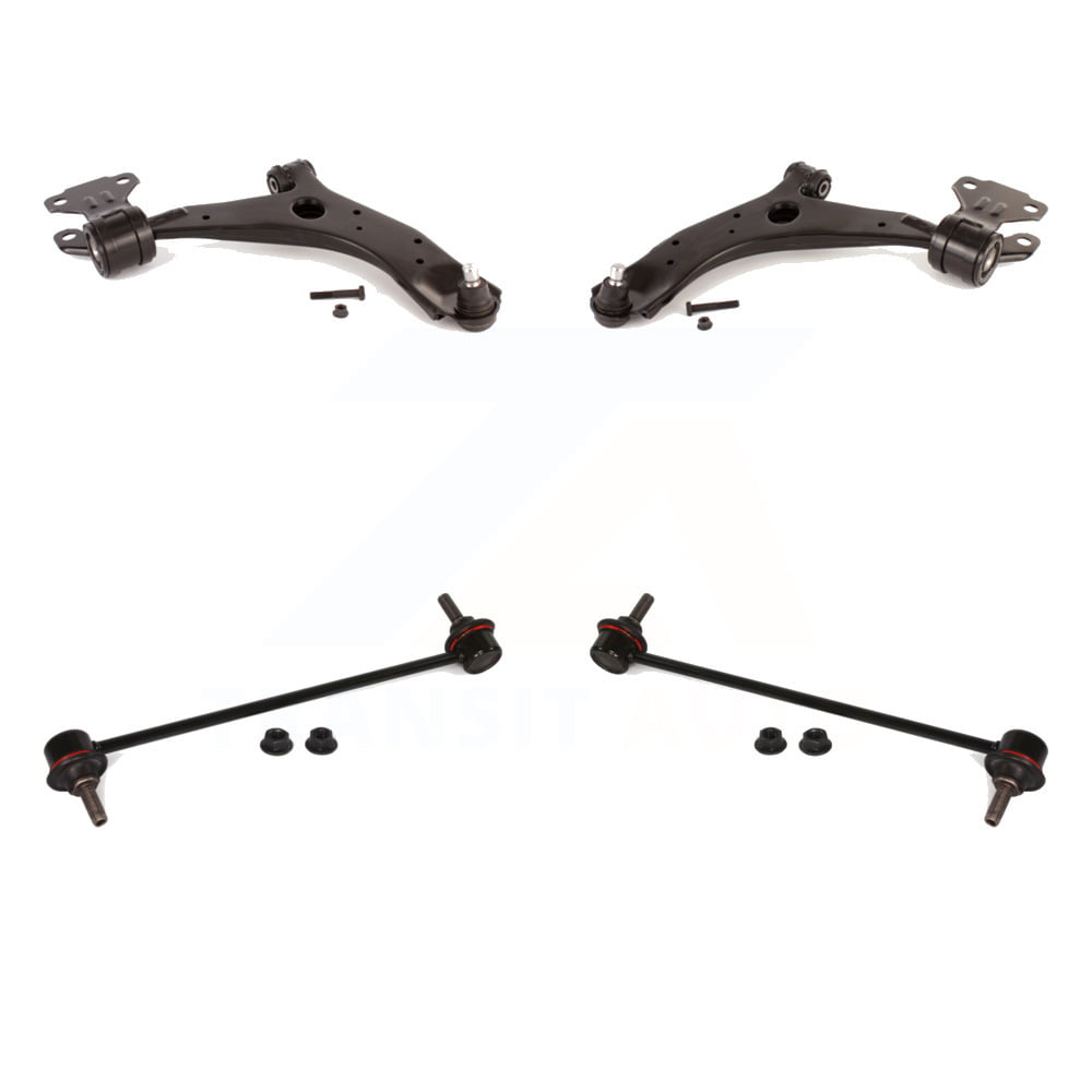 Front Left and Right Lower Control Arm and Ball Joint Assembly Set for 2010-2013 Mazda 3