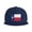 Blue, variant on Snapback Hat Texas Flag America Adjustable Flat Bill Brim Hat for Men Women Casual Wear Navy Blue