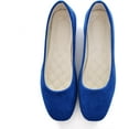 thumbnail image 2 of Women Comfort Square Toe Ballets Flats, Slip On Classical Walking Shoes for Wedding/Driving/Dating, 2 of 7