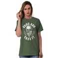 thumbnail image 3 of Defend Freedom Liberty Flag Skull Unisex Plus Size Graphic Tee Brisco Brands 3X, 3 of 6