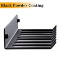 thumbnail image 4 of Gym Storage Rack Resistance Band Rack Wall Mount Barbell Rack Heavy Duty Home Gym Storage Rack for Gym Equipment, Exercise Bands, Lifting Belts and Jump Ropes, Gym Accessories (8 prongs), 4 of 5