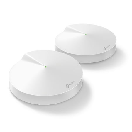 TP-Link AC2200 Tri-Band Whole Home Mesh WiFi System|2 Tri-band Routers| Smart Hub built in| Dedicated Backhaul (Deco M9