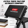 thumbnail image 2 of Preacher Curl Bench,Seated Arm Isolated Barbell Dumbbell Bicep Station for Arm Workout,Adjustable Bicep Curl Machine with 2 Bar Holders for Home Gym, 2 of 10