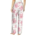 thumbnail image 3 of Fotbe Cartoon Pig Women's Pajama Pants,Sleepwear Pants,Pj Bottoms Drawstring And Pockets-Large, 3 of 9