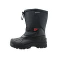 thumbnail image 2 of OwnShoe Mens Black Winter Snow Boots Insulated with Insert Pull-On Snow Shoes Outdoor Winter Shoes, 2 of 6