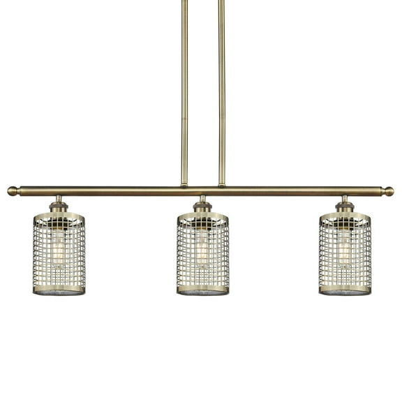 Innovations Lighting 516-3I-10-36 Nestbrook Linear Nestbrook 3 Light 36" Wide Cage Linear