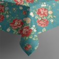 thumbnail image 4 of Rectangle Waterproof Tablecloth Pioneer Floral Reusable Indoor/Outdoor Durable Table Cover for Kitchen and Dining Room 60 Inch X 120 Inch, 4 of 6