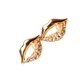 thumbnail image 2 of Worallymy 1 par mujeres niñas labios Stud pendientes mujeres cristal perla labios oreja joyería pendientes cumpleaños regalos Worallymy JD735803157, 2 of 7