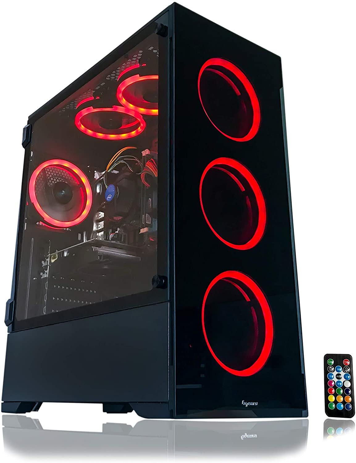 Alarco Gaming PC, Intel 3.70GHZ CPU, 16GB RAM, 512GB SSD, RX 580 8GB GPU, Windows 11