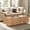 Natural wood, variant on GUNAITO Lift Top Coffee Table with Big Storage, Fluted Rectangle Centre Table for Living Room, Wooden Coffee Table and modern Farmhouse, Walnut