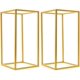 thumbnail image 2 of Set of 2 Geometric Column Shape Vase Flower Pot Decoration Wedding Party Decoration Ormromra WMJ-0904, 2 of 6