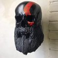 thumbnail image 4 of Skull Shape Hel Met Stand Resin Hats Motorcycle Hel Met Holder Rack For Home, 4 of 4