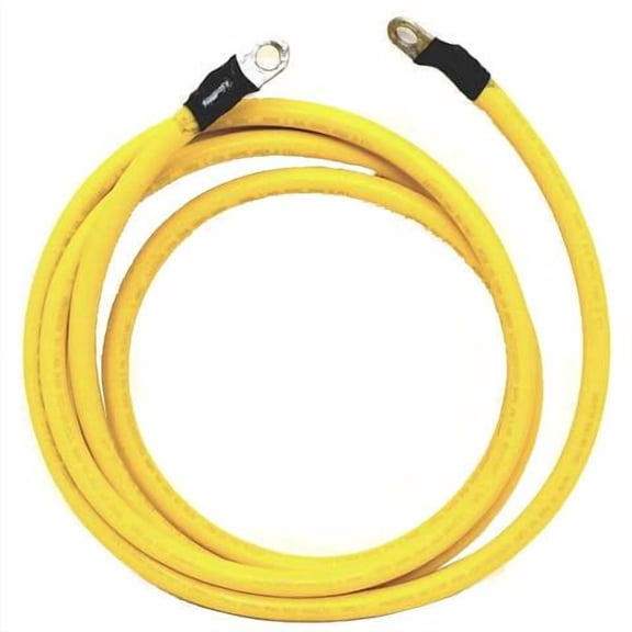 Boat Yellow Battery Cable | 18 Foot 6 AWG Marine Wire